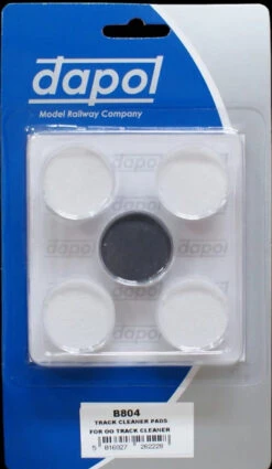 Dapol B804 - Track Cleaner Pads For OO/HO Track Cleaner - HO Scale