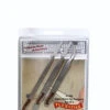 Flex-i-File 1200 - Stainless Steel Tweezer Set 2 Straight, 1 Curved -Lionel Store flx232 1200 67424.1679795597