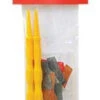 Flex-i-File CS321 - Cone-Tip Sander - 3 Each Of 5 Grit Abrasive Pieces & 2 Handles -Lionel Store flx232 cs321 51005.1679795693