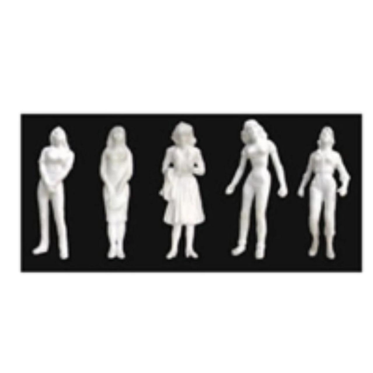 JTT 97107 - Figures: Female 5/pk 1/4" = 1'0" - 1:48 - O Scale 3 JTT 97107 - Figures: Female 5/pk 1/4" = 1'0" - 1:48 - O Scale