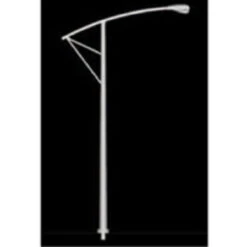 JTT 97355 - Light Poles: Single Street Light 1/4" = 1'0" - 1:48 -