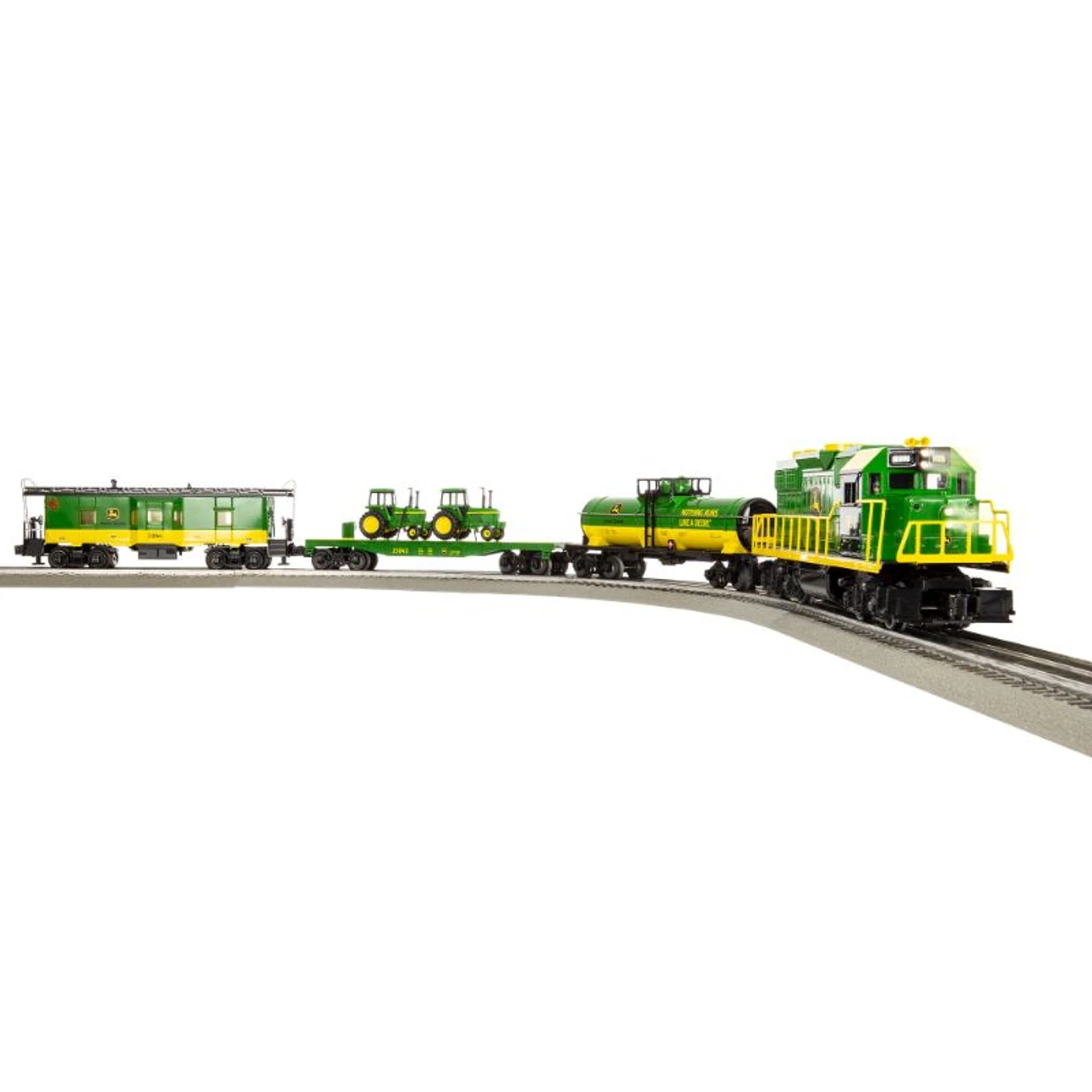 Lionel 2123040 - John Deere GP38 Freight Lionchief Set W/ Bluetooth - O Scale 3 Lionel 2123040 - John Deere GP38 Freight Lionchief Set W/ Bluetooth - O Scale
