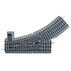 Lionel 6-12017 - Fastrack O36 Manual Switch — Left Hand - O Scale