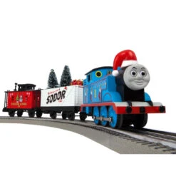 Lionel 85324 - Thomas & Friends Christmas Freight LionChief Set W/ Bluetooth - O Scale