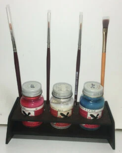 Motrak Models 52008 - Medium 3 Paint Bottle Holder - 1.45 Inch Diameter Or Less - Multi Scale Kit