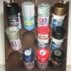 Motrak Models 52011 - Spray Can Paint Rack - 3oz Cans - 12 Cans - Multi Scale Kit -Lionel Store mot52011 32379.1680199647