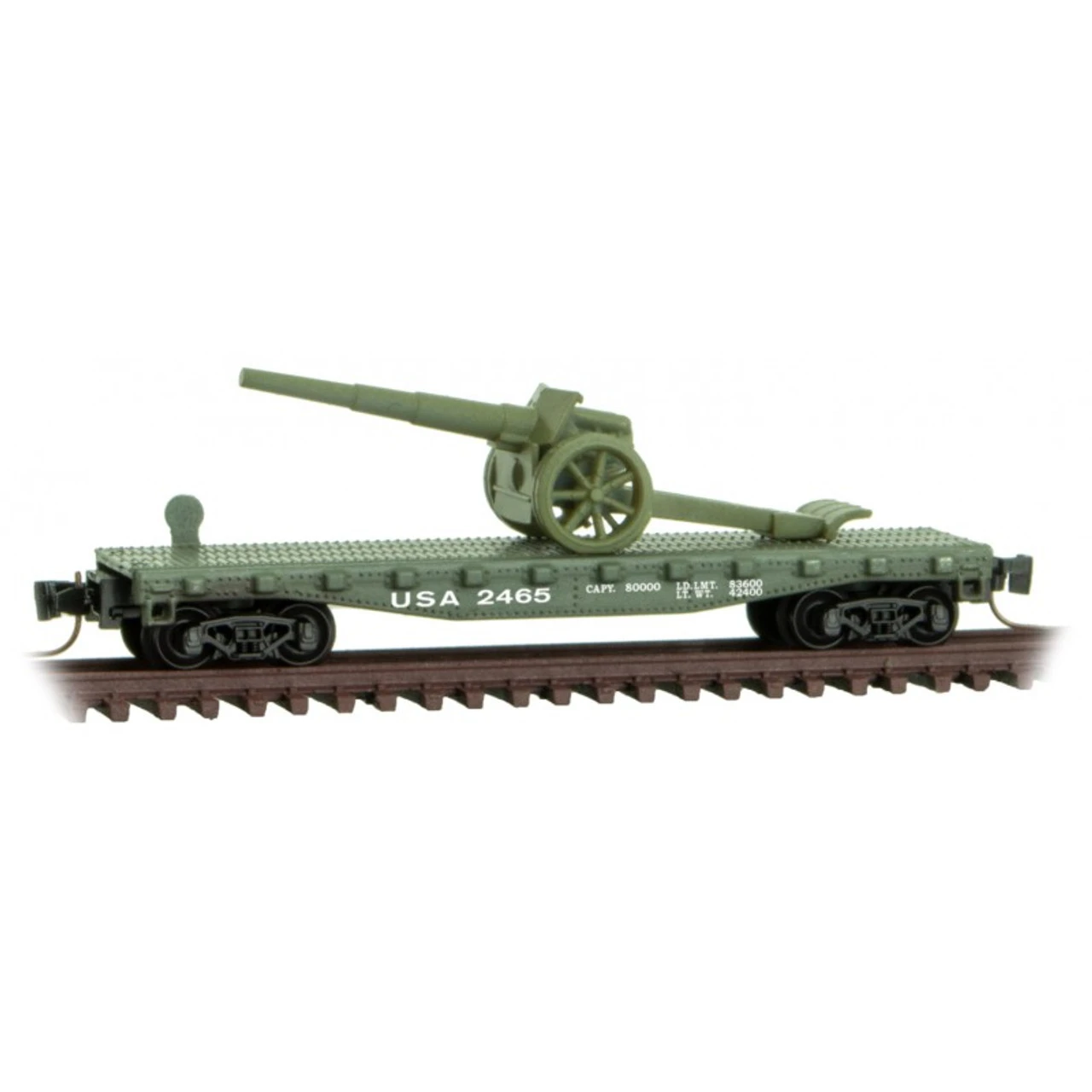 Micro-Trains Line 52500181 - War Of The Worlds Car United States Army (USA) 2465 - Z Scale 3 Micro-Trains Line 52500181 - War Of The Worlds Car United States Army (USA) 2465 - Z Scale