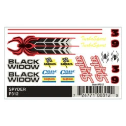 Pinecar 312 - Spyder Dry Transfer - Kit
