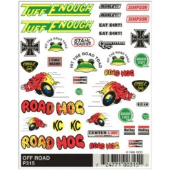 Pinecar 315 - Off Road Dry Transfer - Kit