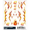 Pinecar 4008 - Blazin' Flames Dry Transfer - Kit