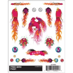 Pinecar 4021 - Free Bird Dry Transfer - Kit
