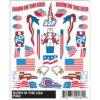 Pinecar 462 - Born In The USA Stick-On Decals - Kit 2 Pinecar 462 - Born In The USA Stick-On Decals - Kit -Lionel Store pinp462 41982.1645223787