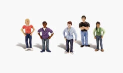 Woodland Scenics SP4451 - SCENE-A-RAMA Young Adults - 5pcs - O Scale